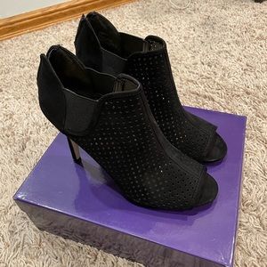 Madden Girl Ranked Ankle Booty Heels